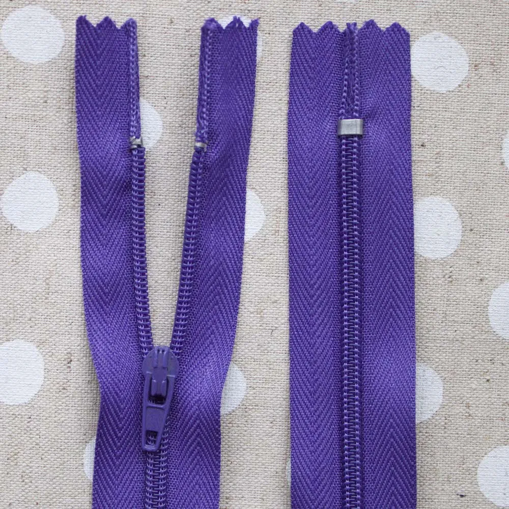 18" / 46cm Closed End Zip