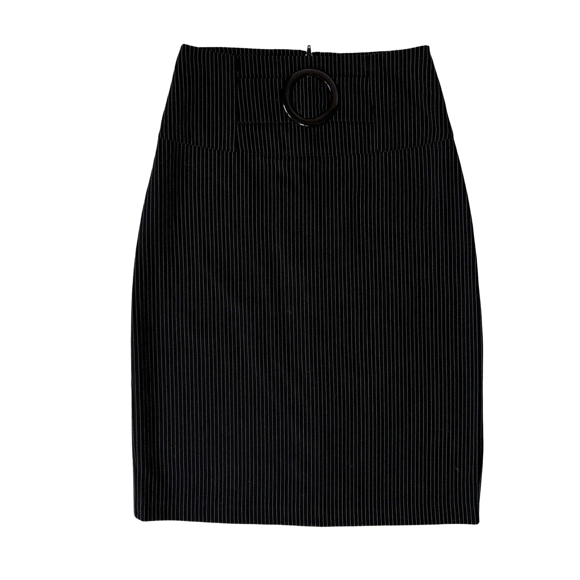 2000s Pinstripe Pencil Skirt (XS)