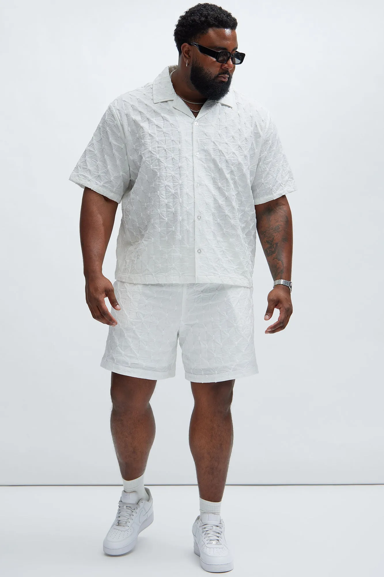 Atticus Textured Shirt - White