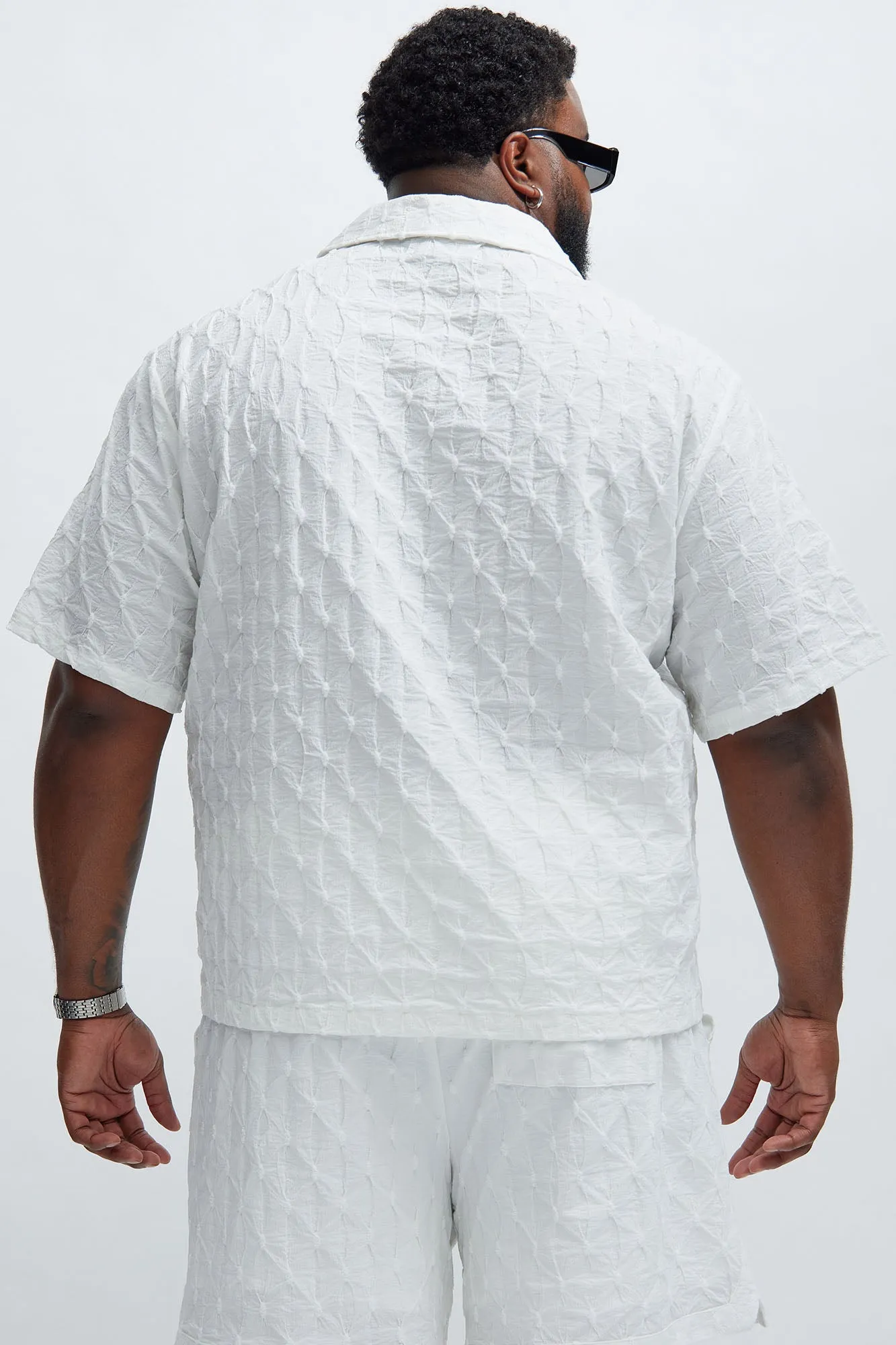 Atticus Textured Shirt - White