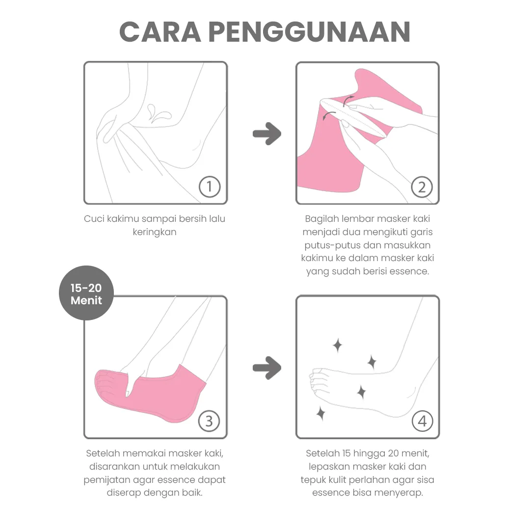 Baby Silky Foot Mask Sheet