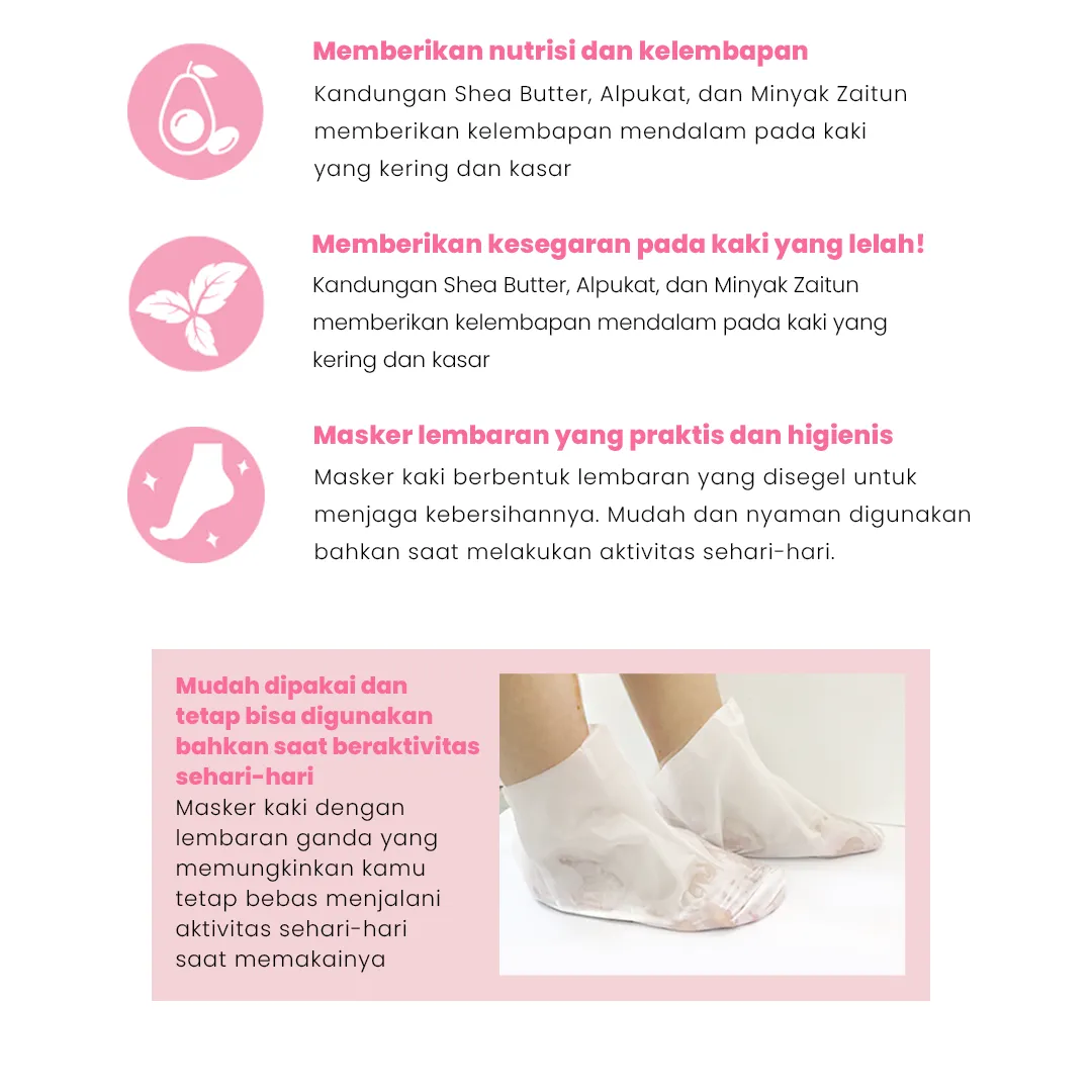 Baby Silky Foot Mask Sheet