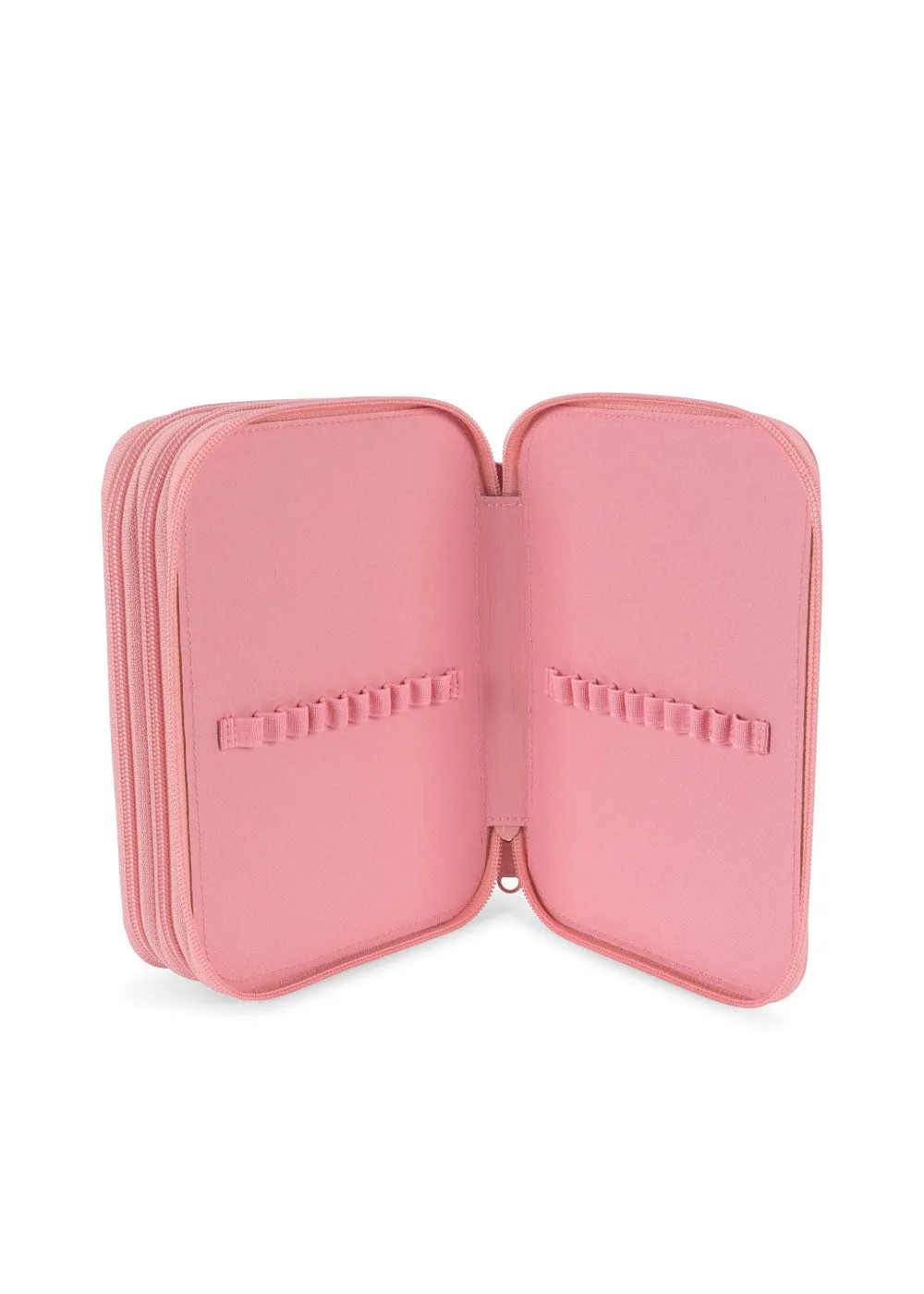 Clover maxi pencil case - Peony