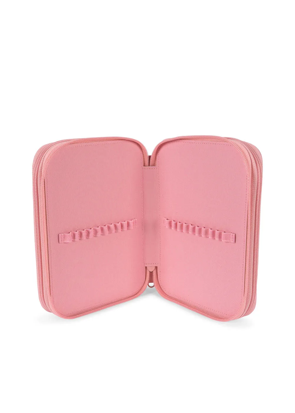 Clover maxi pencil case - Peony