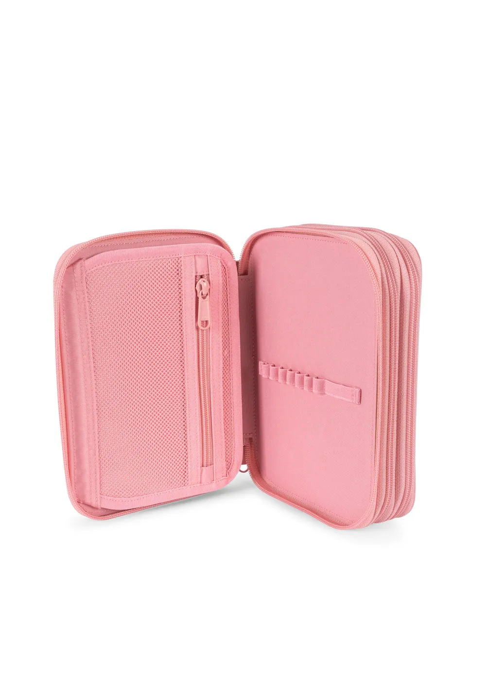Clover maxi pencil case - Peony