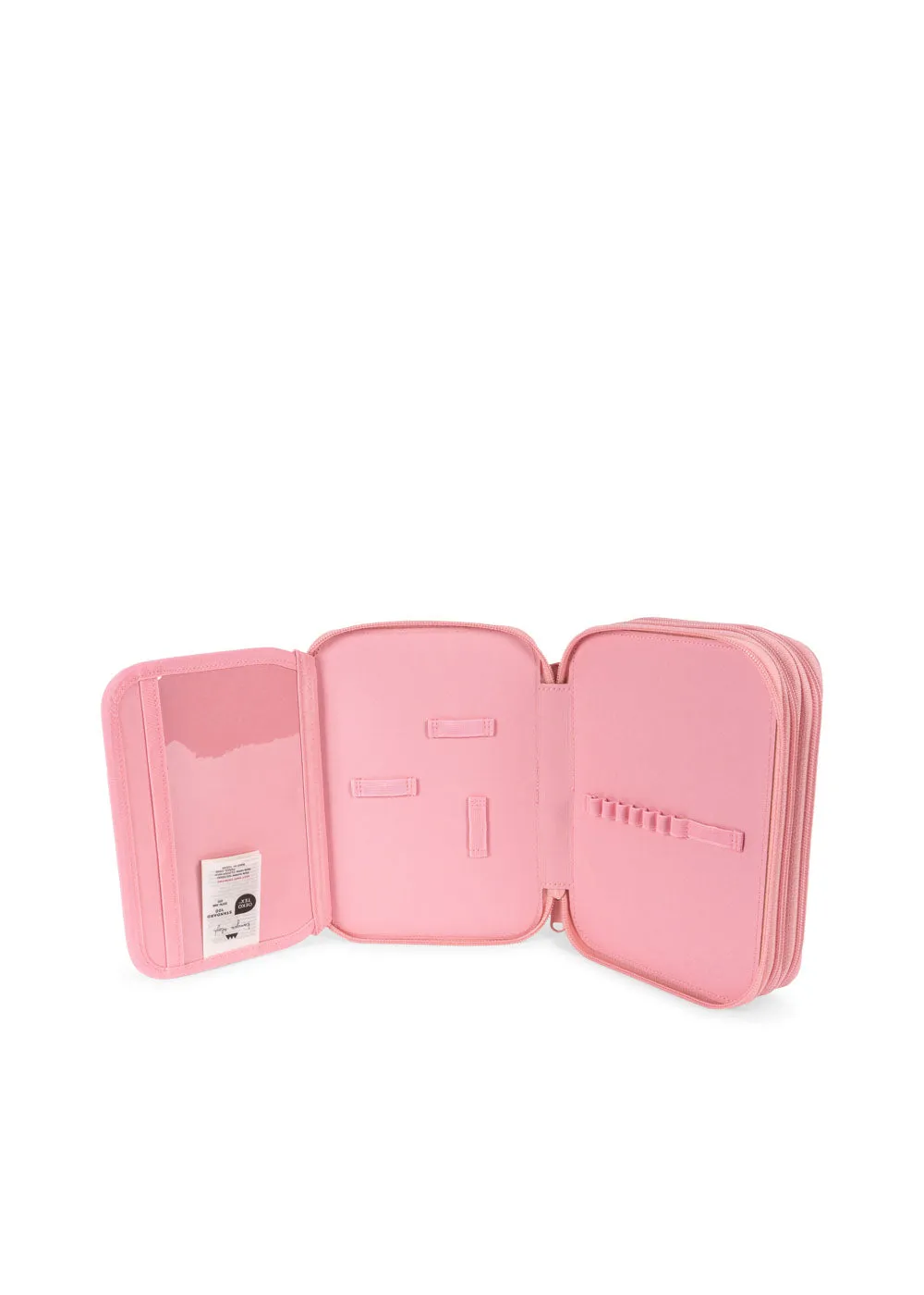 Clover maxi pencil case - Peony