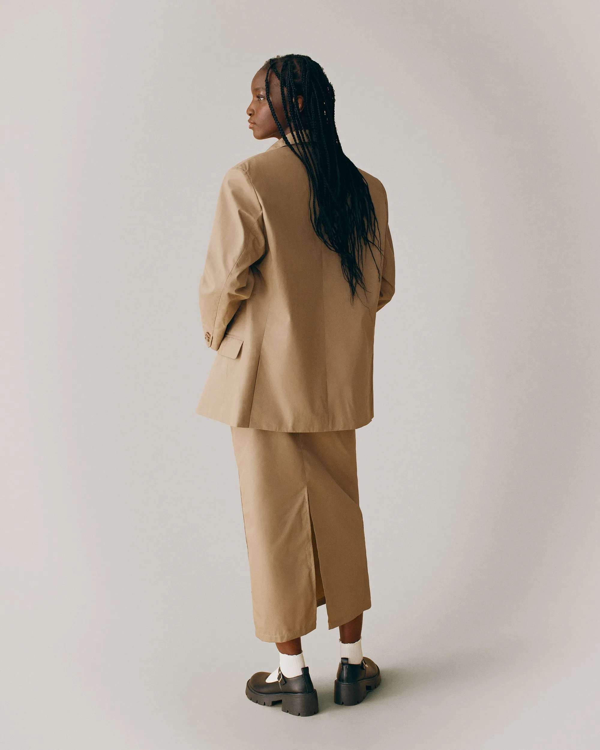 Cotton Pencil Skirt