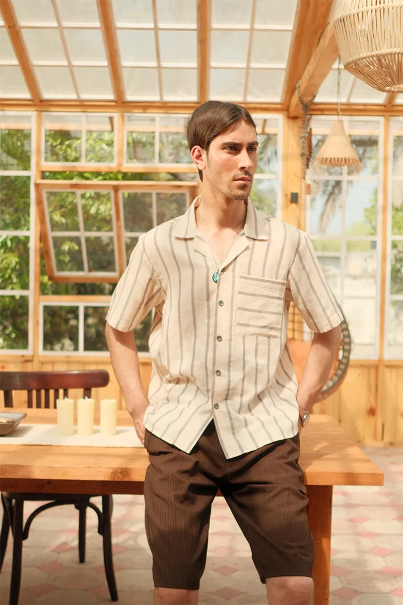 DARK BROWN SHORTS
