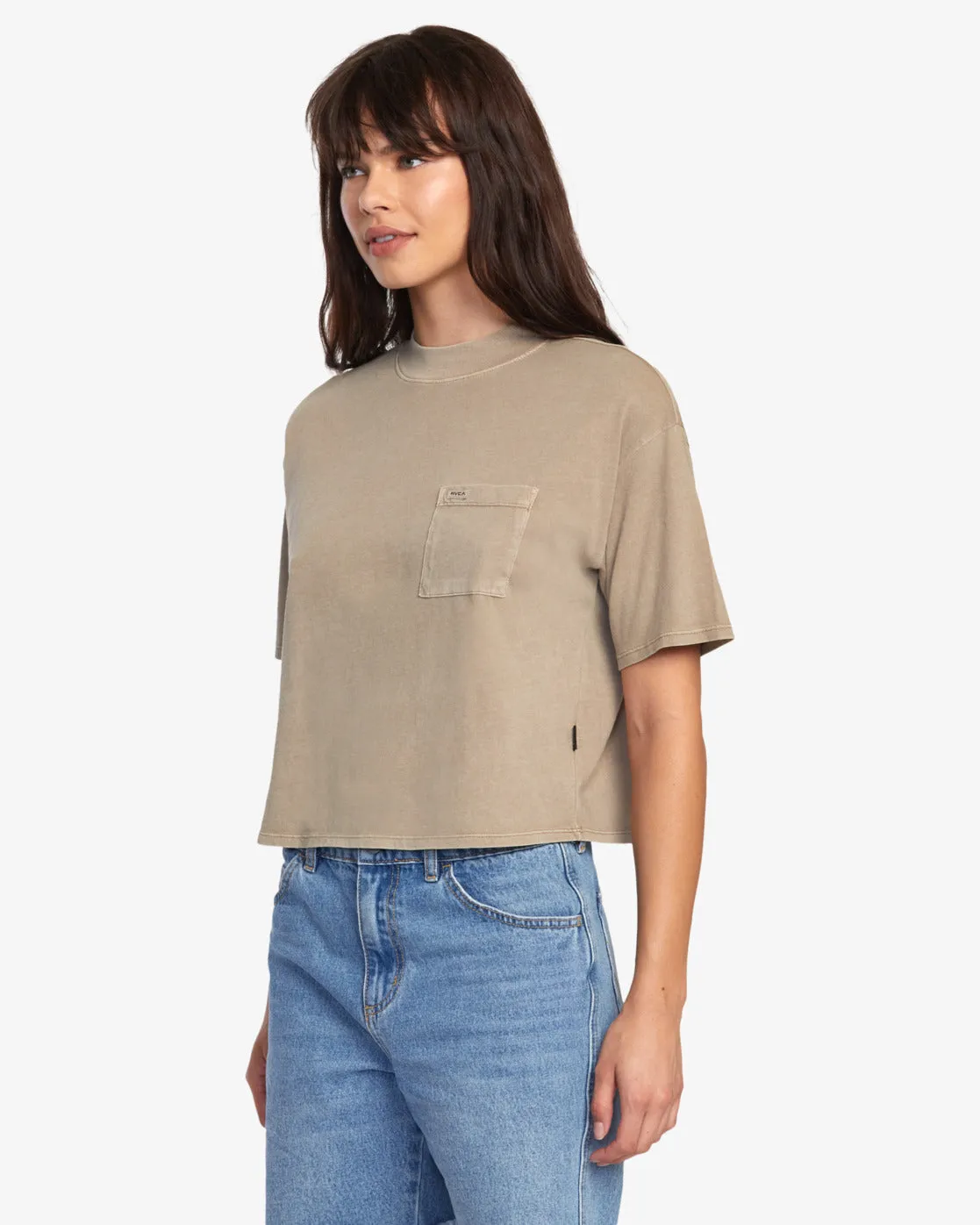 Kinney Tee Pocket Tee - Dark Khaki