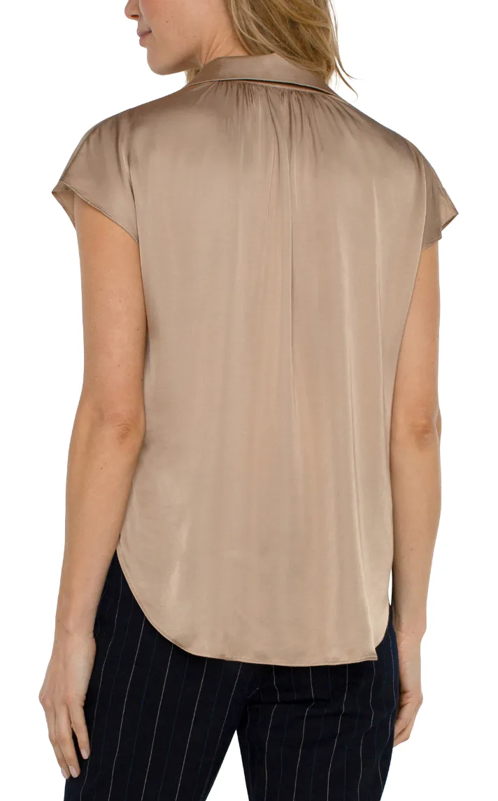 LVRP Dolman Button Front Blouse