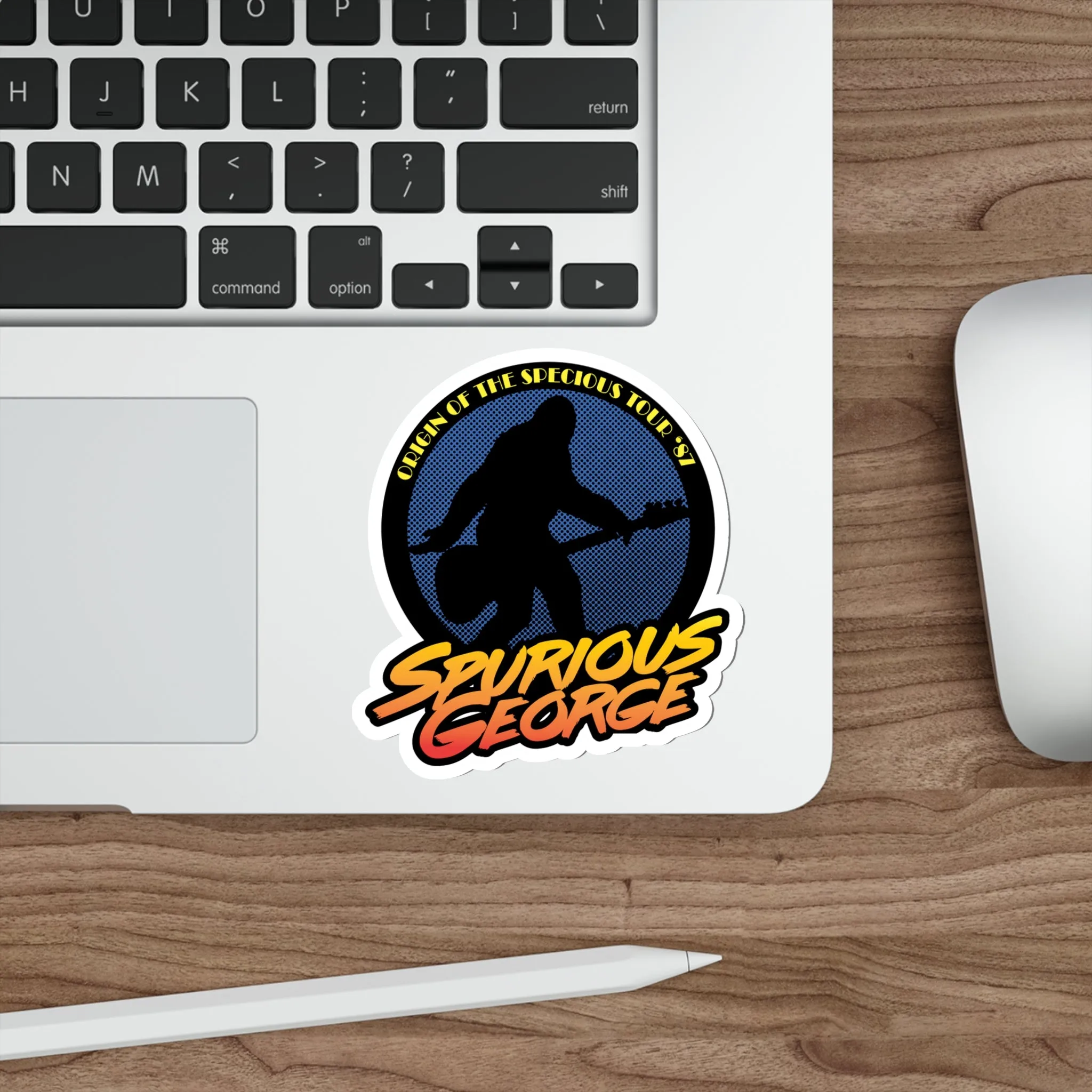 MB #12 - SPURIOUS GEORGE - Sticker