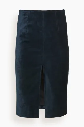 Pencil Skirt in Notte