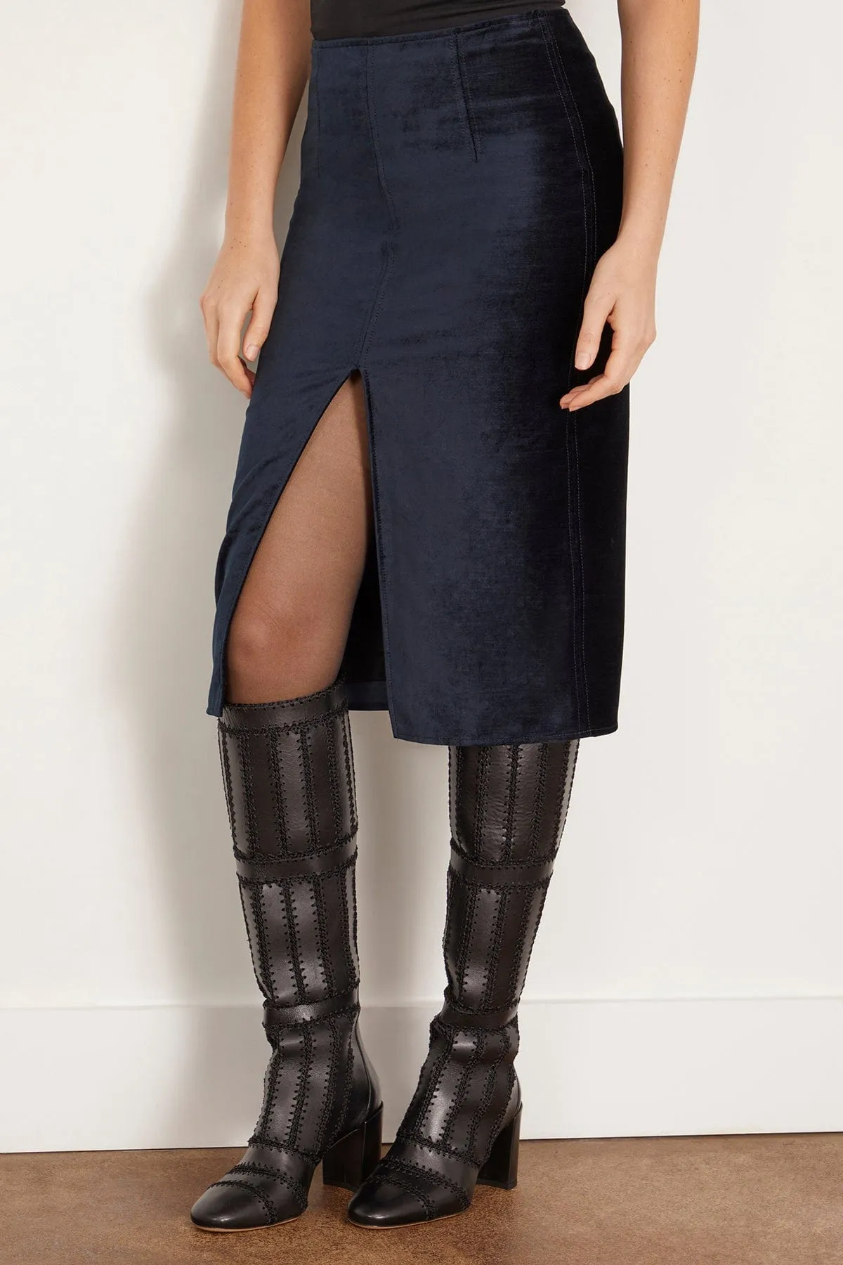 Pencil Skirt in Notte