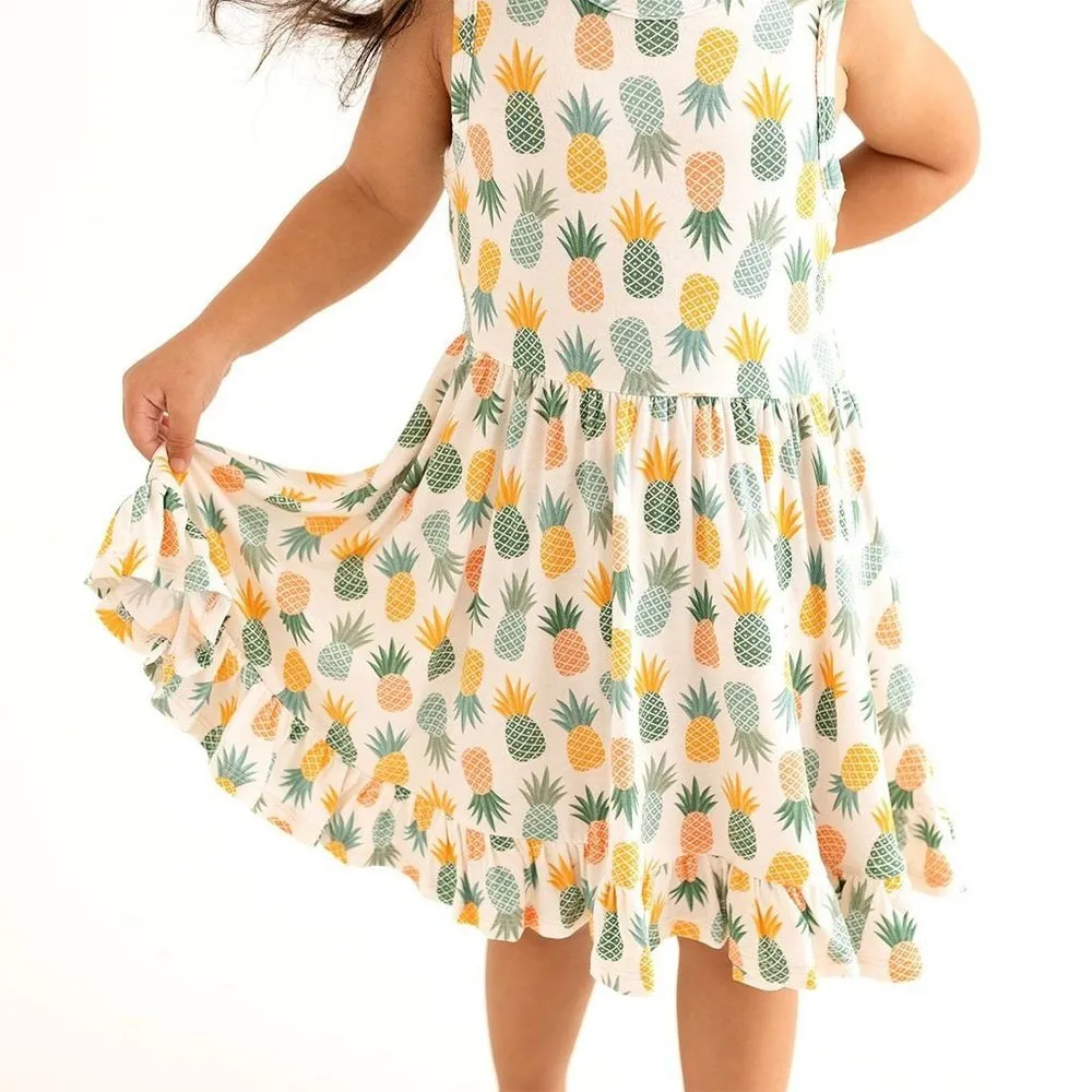 Posh Peanut McGuire Racerback Ruffled Twirl Dress
