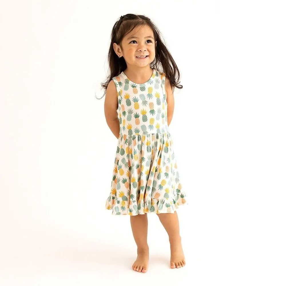Posh Peanut McGuire Racerback Ruffled Twirl Dress