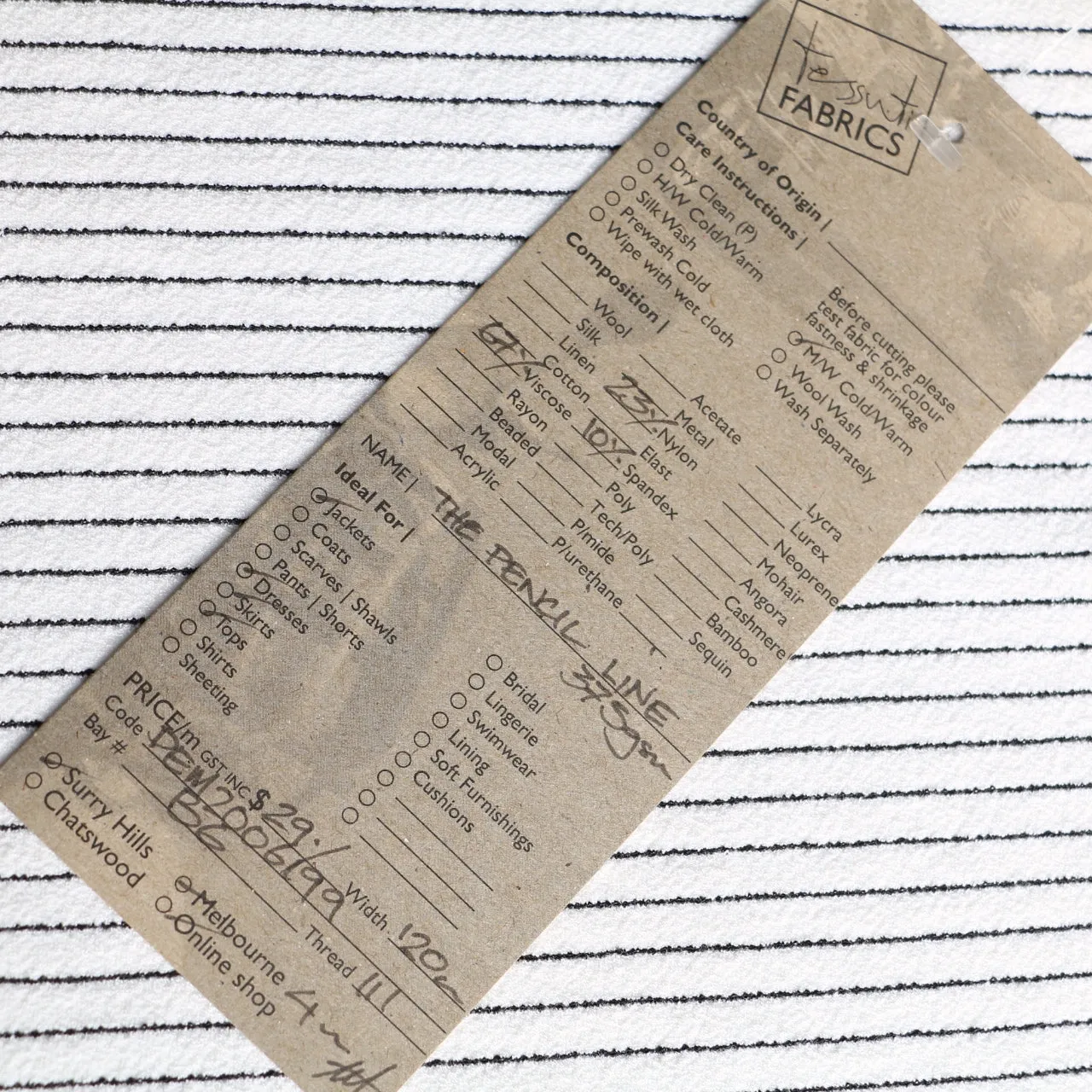 Remnant of The Pencil Line