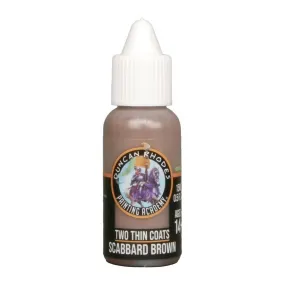 Scabbard Brown - Two Thin Coats
