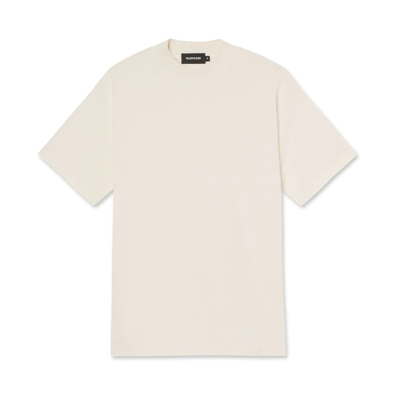 Talentless Mock Neck Tee Bone