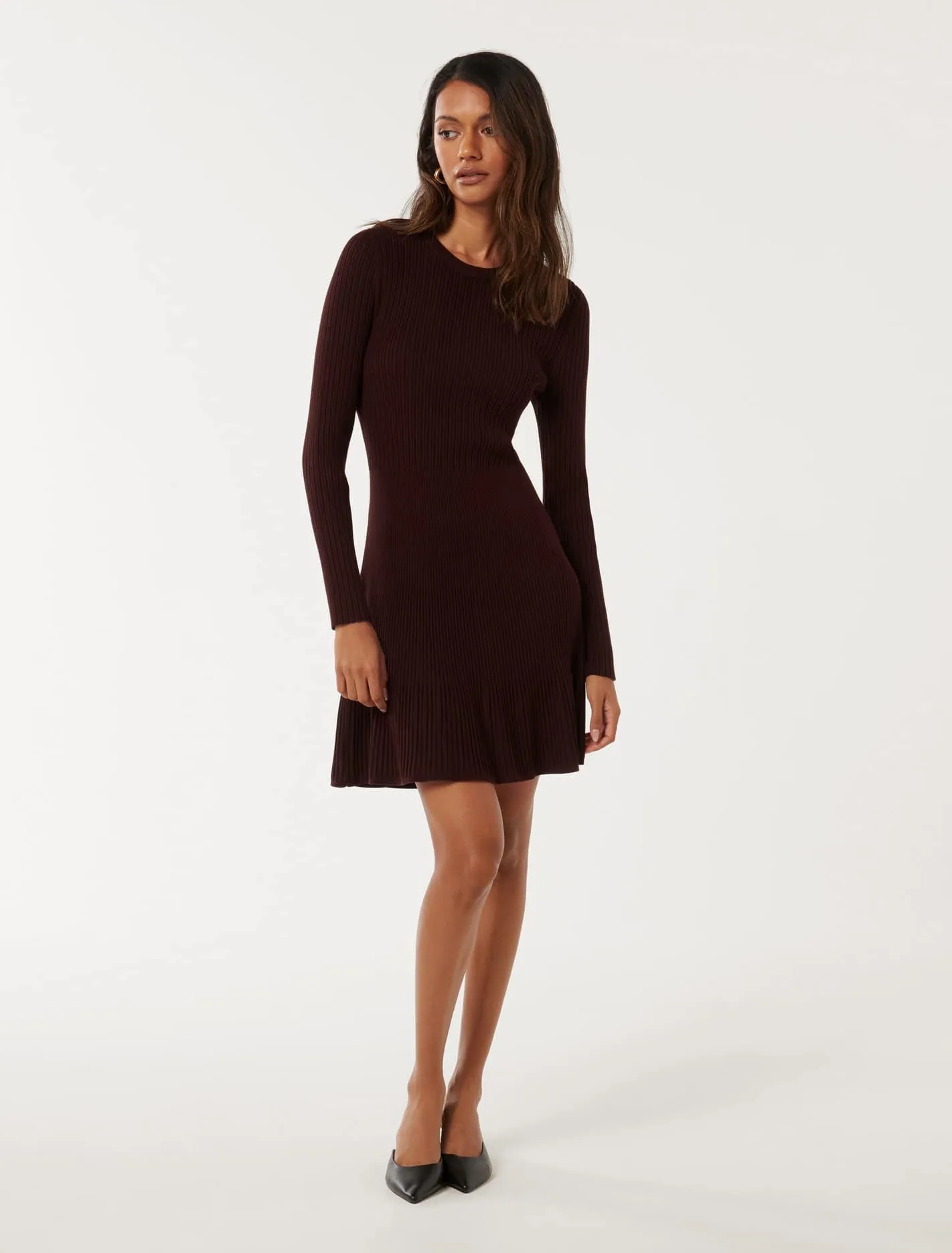 Tate Petite Multi Rib Mini Dress
