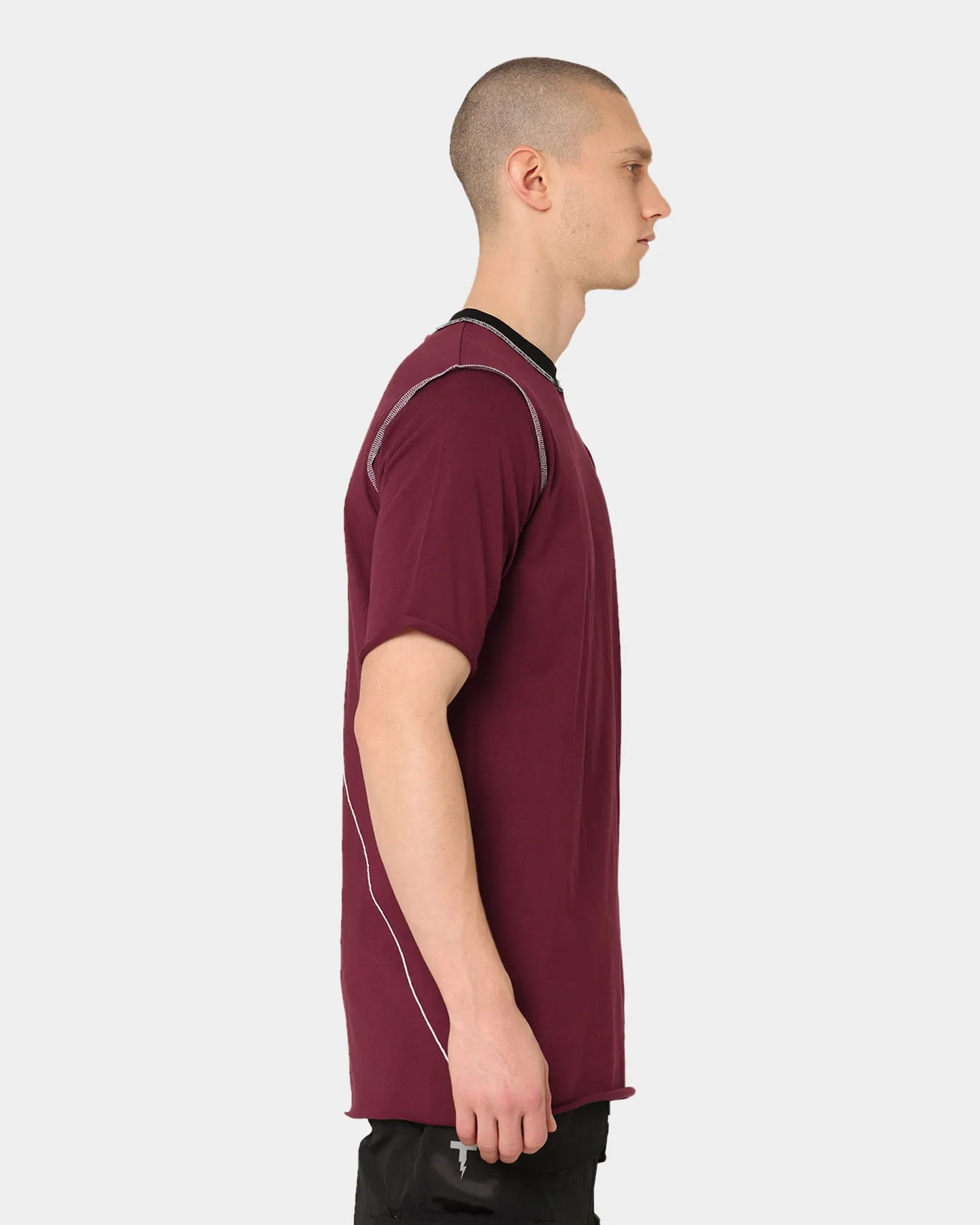 The Anti Order Warsaw Ars T-Shirt Dark Burgundy