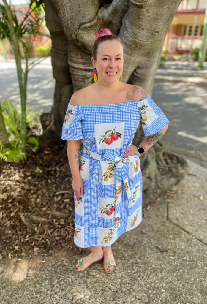 Tuscany in OTS Dress - SFH Designs Original