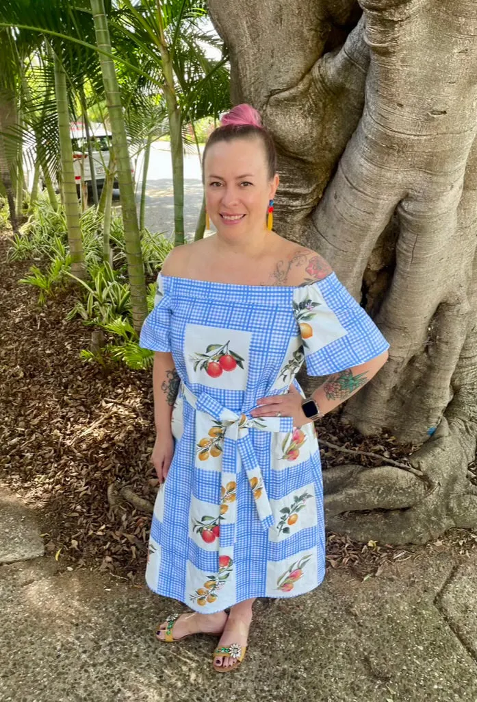 Tuscany in OTS Dress - SFH Designs Original