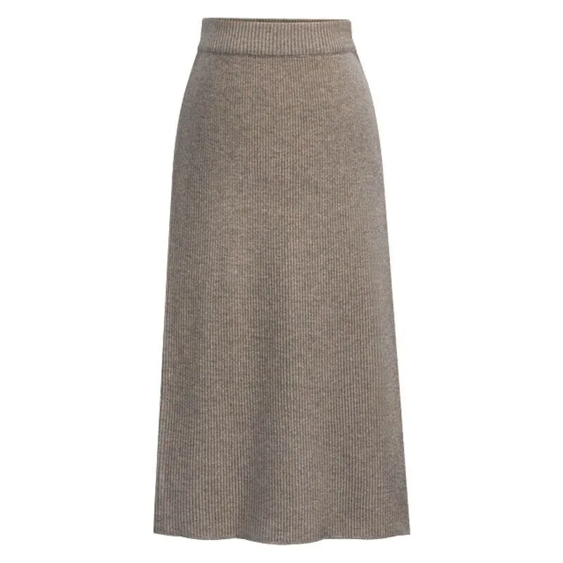 Vintage Pencil Skirt With Slit For Women