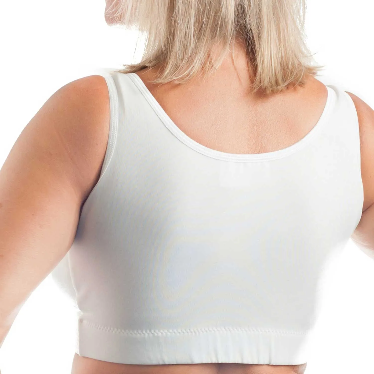 Wear Ease 791 Compression Bra w/Removable Drainage Pouches